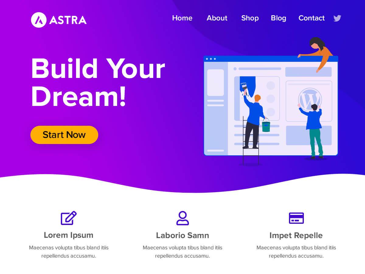 Theme WordPress Astra